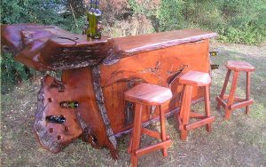 Solid Australian Hardwood Bar
