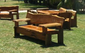 Hardwood Bench Seat