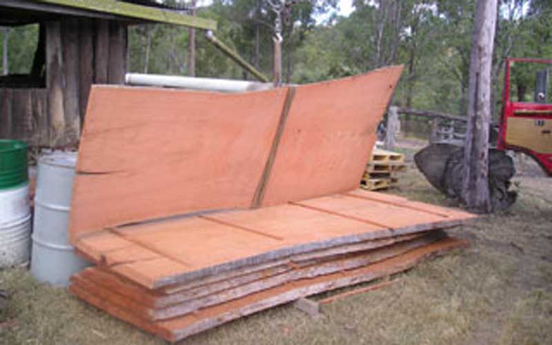 Slabs of Australian Hardwood